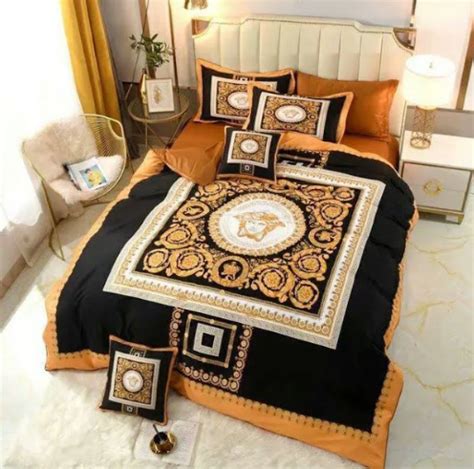 versace bedding set king size.